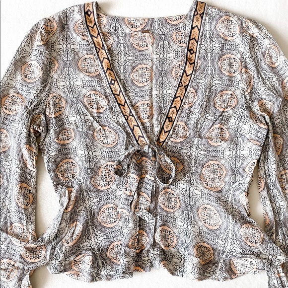 Free People Medallion Printed Blouse - Picture 12 of 12